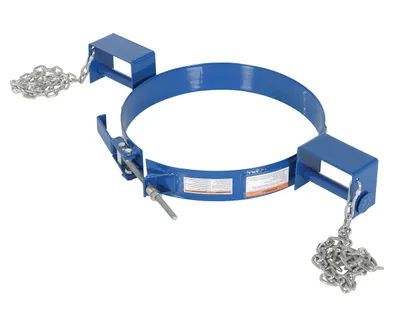 Vestil TDR-30 tilting drum ring shown from an alternate angle