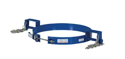 Vestil TDR-55 tilting drum ring shown from an alternate angle