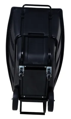 Vestil TDT-100-HD-BLACK tilt truck shown from an alternate angle
