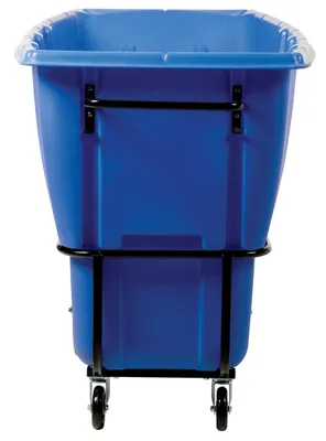 Vestil TDT-100-HD-BLUE tilt truck shown from an alternate angle