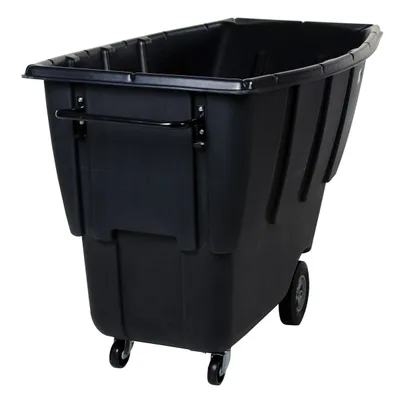 Vestil TDT-100-LD-BLACK tilt truck shown from an alternate angle