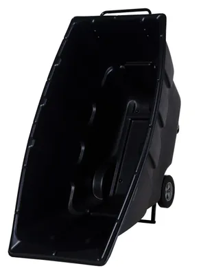 Vestil TDT-100-MD-BLACK tilt truck shown from an alternate angle