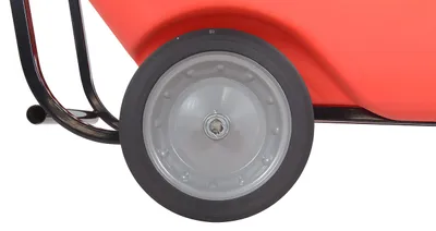 Vestil TDT-100-MD-RED tilt truck shown from an alternate angle