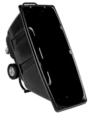 Vestil TDT-50-HD-BLACK tilt truck shown from an alternate angle