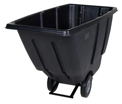 Vestil TDT-50-LD-BLACK tilt truck shown from an alternate angle