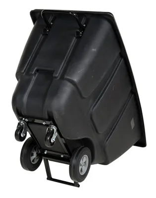 Vestil TDT-50-LD-BLACK tilt truck shown from an alternate angle