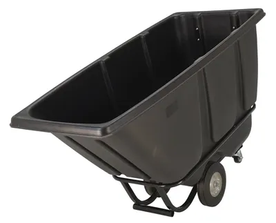 Vestil TDT-50-MD-BLACK tilt truck shown from an alternate angle