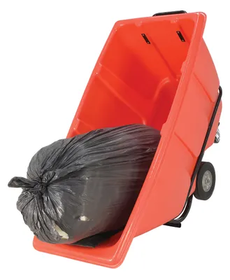 Vestil TDT-50-MD-RED tilt truck shown from an alternate angle