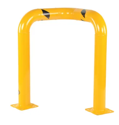 Vestil TEG-24-36-4 90 degree triple elbow guard shown from an alternate angle