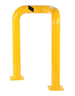 Vestil TEG-24-42-4 90 degree triple elbow guard shown from an alternate angle