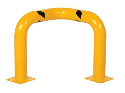 Vestil TEG-30-36-4 90 degree triple elbow guard shown from an alternate angle