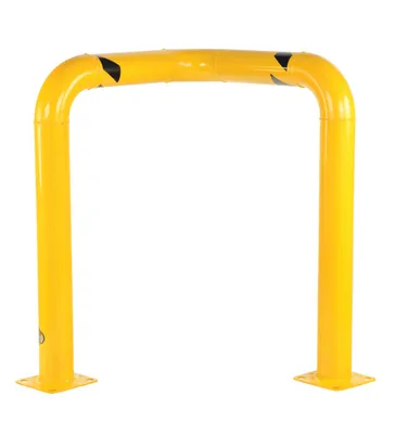 Vestil TEG-30-42-4 90 degree triple elbow guard shown from an alternate angle