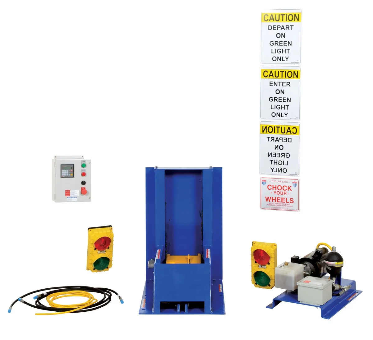 Vestil TL-100-F-S-LED trailer lock system