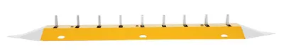 Vestil TSPIKE-39 spiked (anti-backup) speed bump shown from an alternate angle