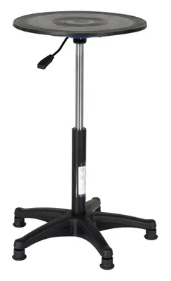 Vestil TT-18-CPED heavy-duty manual turntable shown from an alternate angle