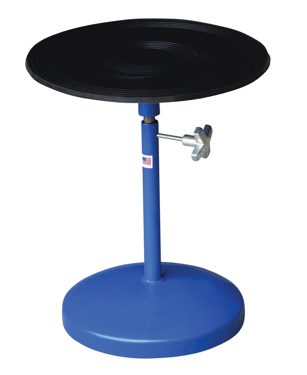 Vestil TT-18-PED heavy-duty manual turntable
