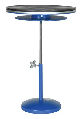 Vestil TT-N-24-DPED heavy-duty manual turntable shown from an alternate angle