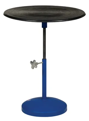 Vestil TT-N-24-PED heavy-duty manual turntable shown from an alternate angle