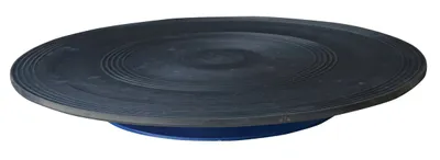 Vestil TT-N-30-4 heavy-duty manual turntable shown from an alternate angle