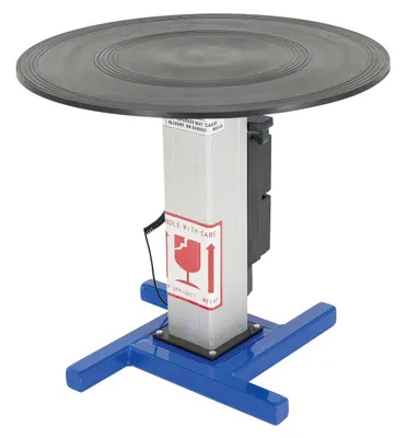 Vestil TT-N-30-LA turntables with powered height adjustment