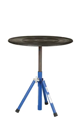 Vestil TT-N-30-PED heavy-duty manual turntable shown from an alternate angle