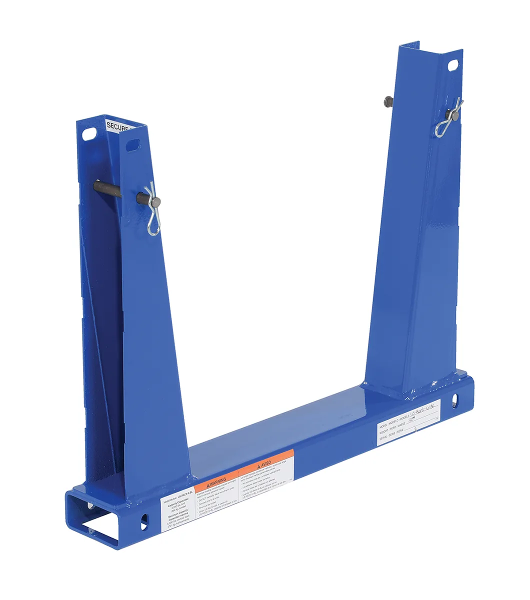 Vestil U-RACK-US6-BU portable storage u-rack