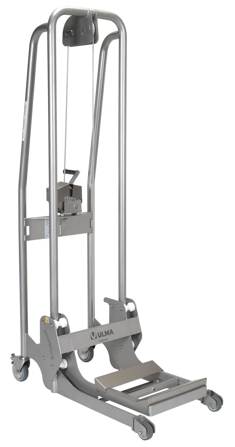 Vestil ULM-MS-220 stainless steel manual load stacker