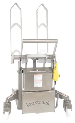 Vestil ULM-TM-15-2331 ulma stainless steel tilt master shown from an alternate angle