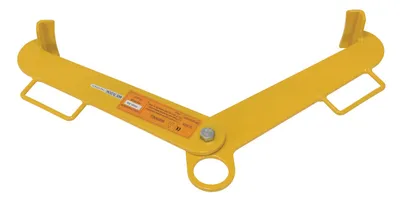 Vestil VDC-1000 vertical drum clamp shown from an alternate angle