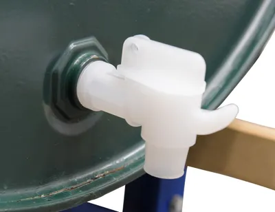 Vestil VDFT-6PKG manual drum faucet shown from an alternate angle