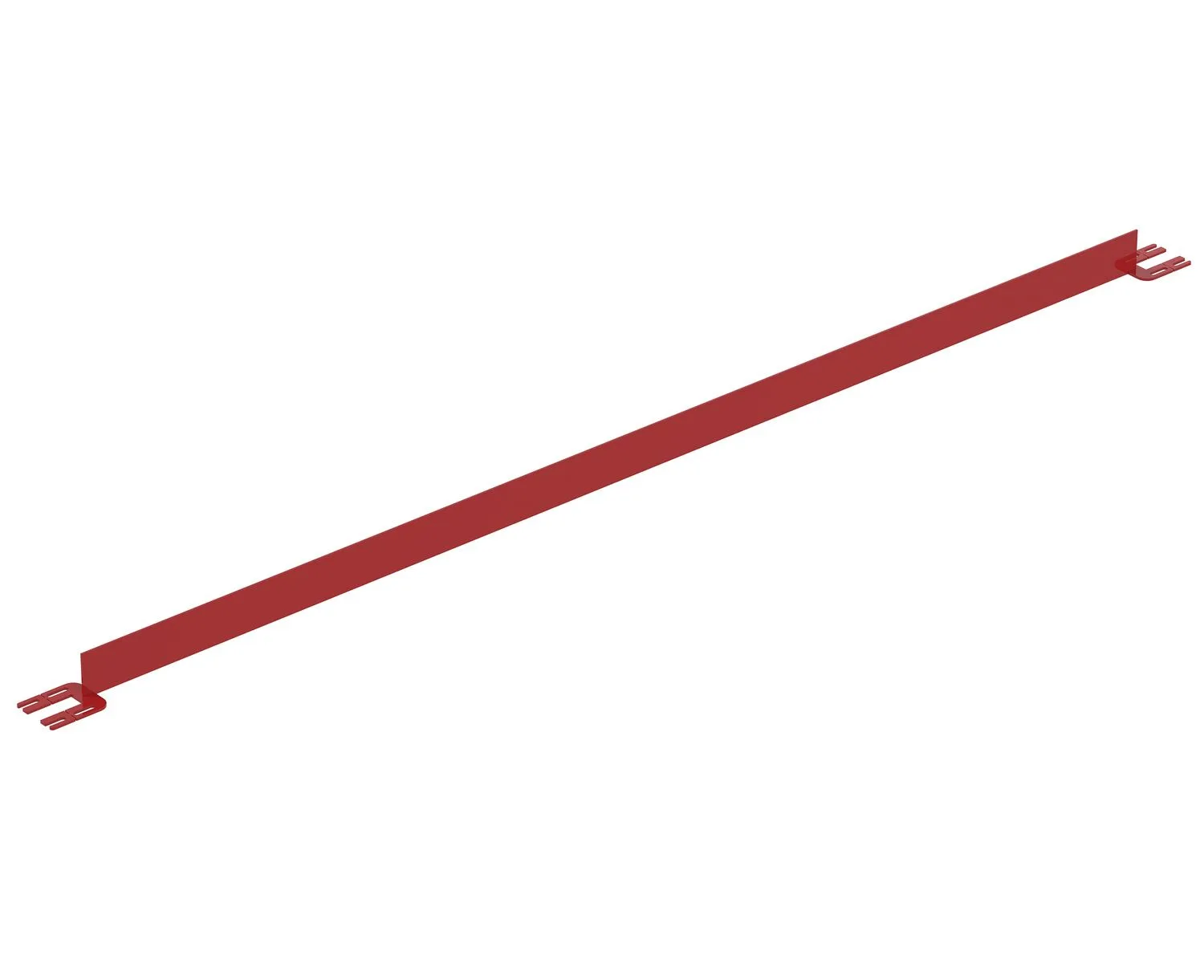 Vestil VDKR-10-TB-RD steel safety railing