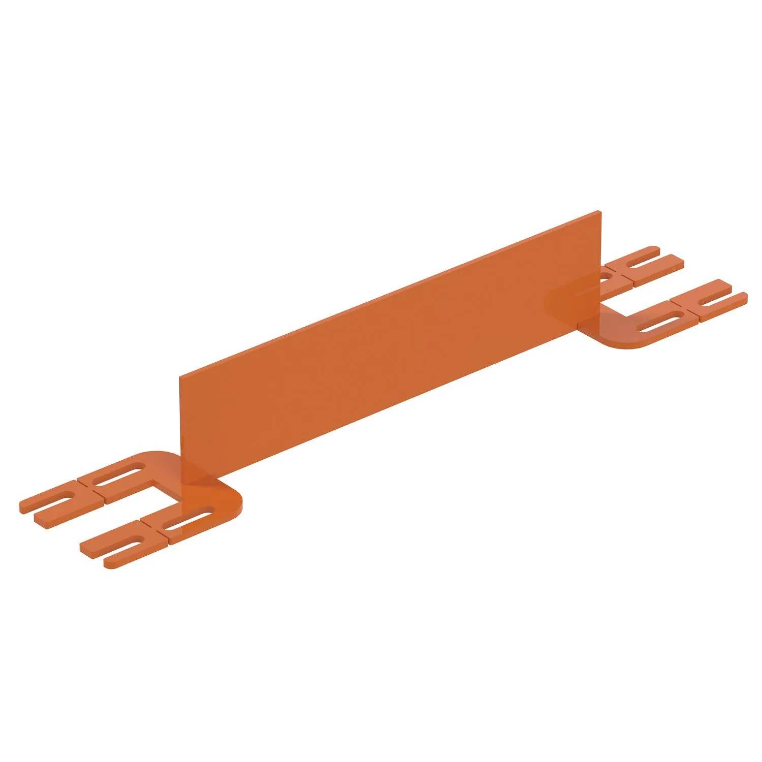 Vestil VDKR-2-TB-OR steel safety railing
