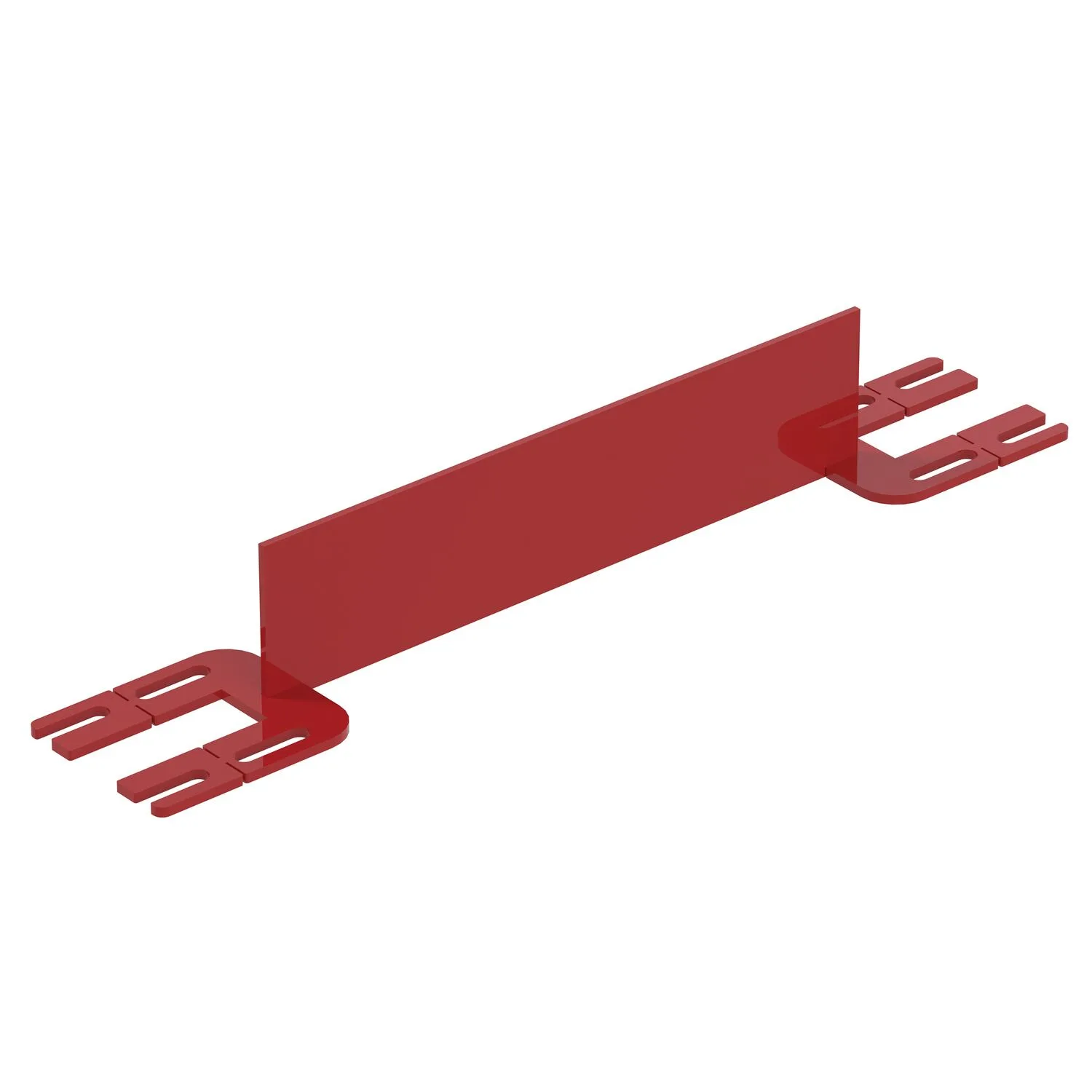 Vestil VDKR-2-TB-RD steel safety railing
