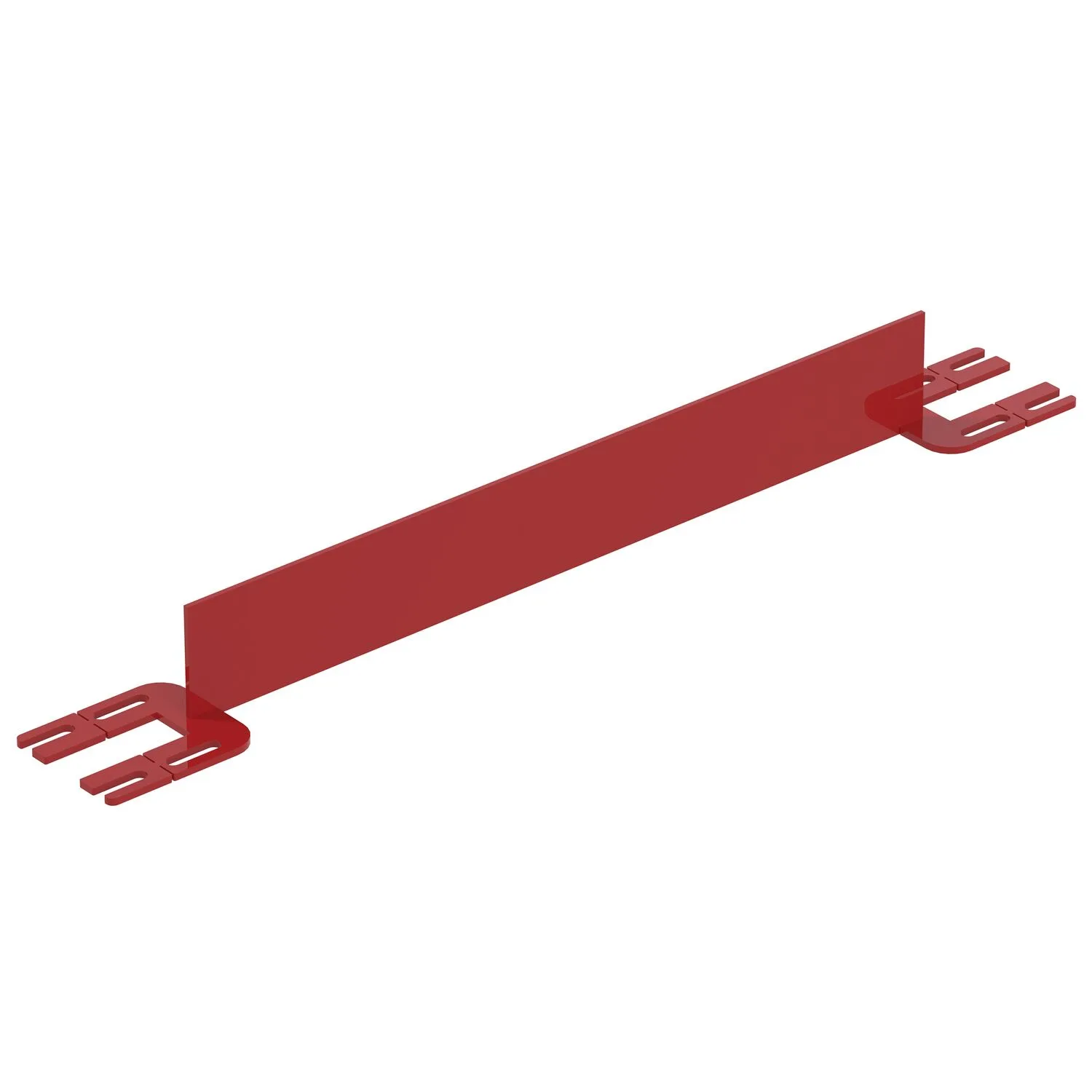 Vestil VDKR-3-TB-RD steel safety railing