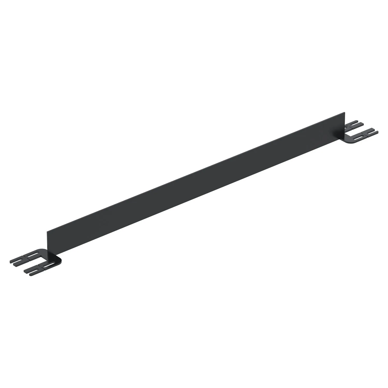 Vestil VDKR-5-TB-BK steel safety railing