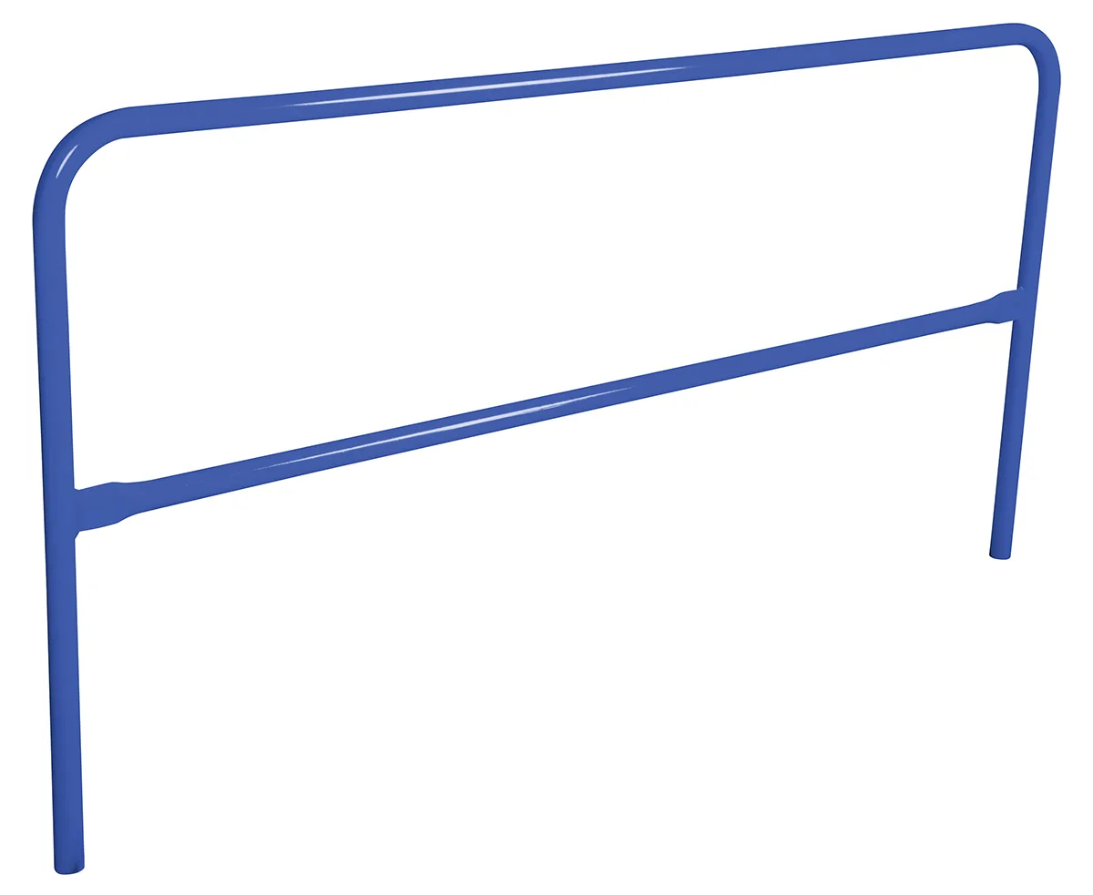 Vestil VDKR-7-BL steel safety railing