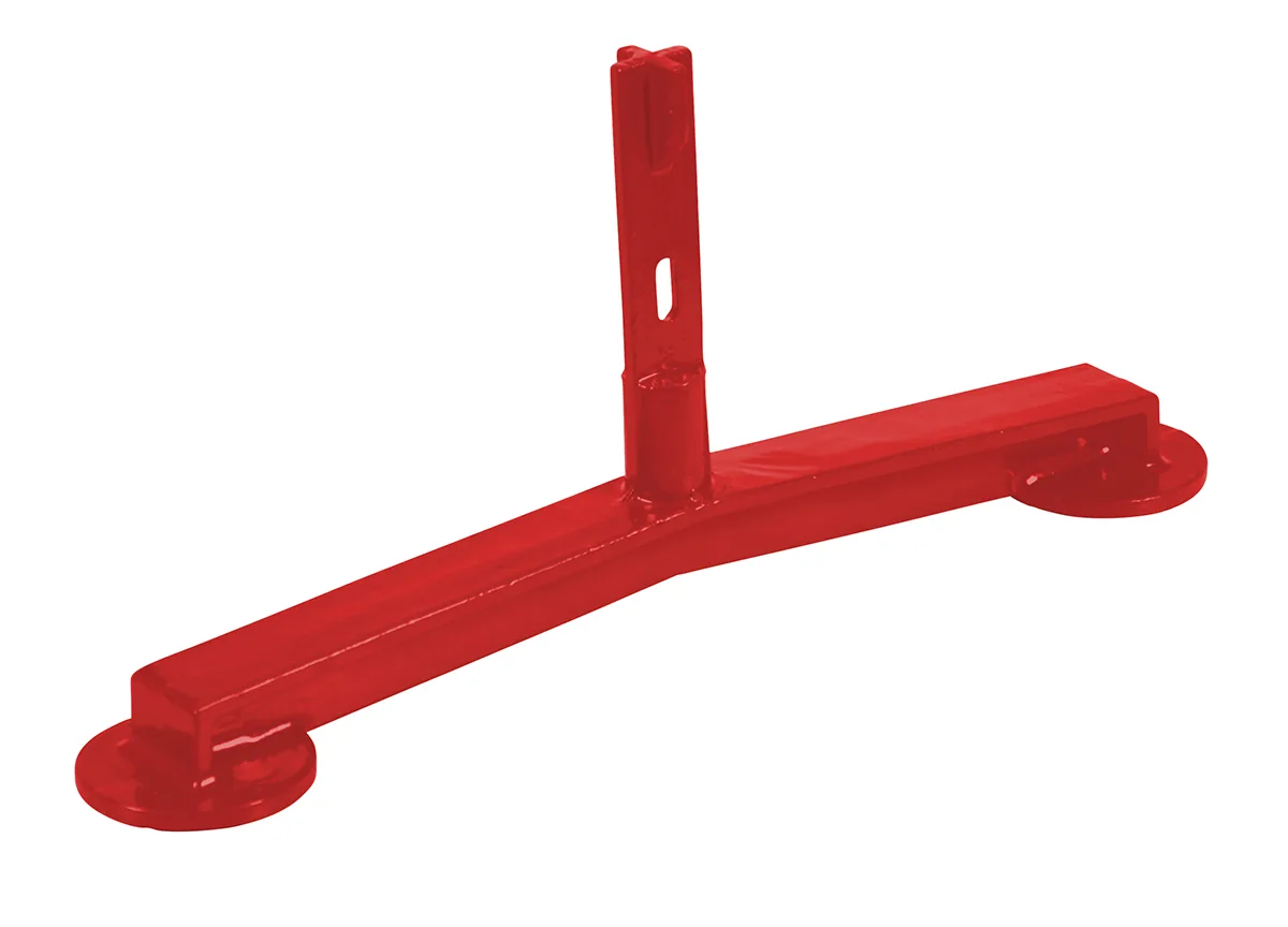 Vestil VDKR-BB-F-RD steel safety railing