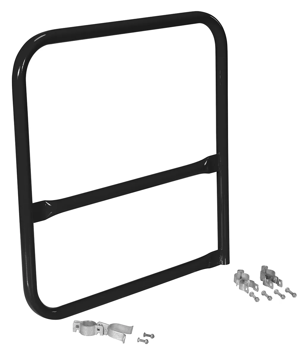 Vestil VDKR-G3-B-BK steel safety railing