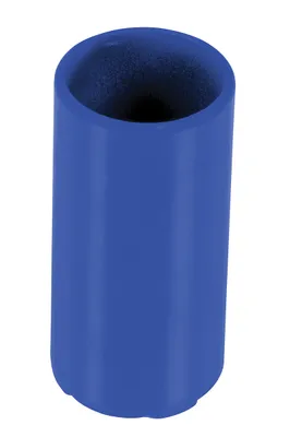 Vestil Steel Sleeve 2 In. Diameter For Pipe Safety Railing Blue