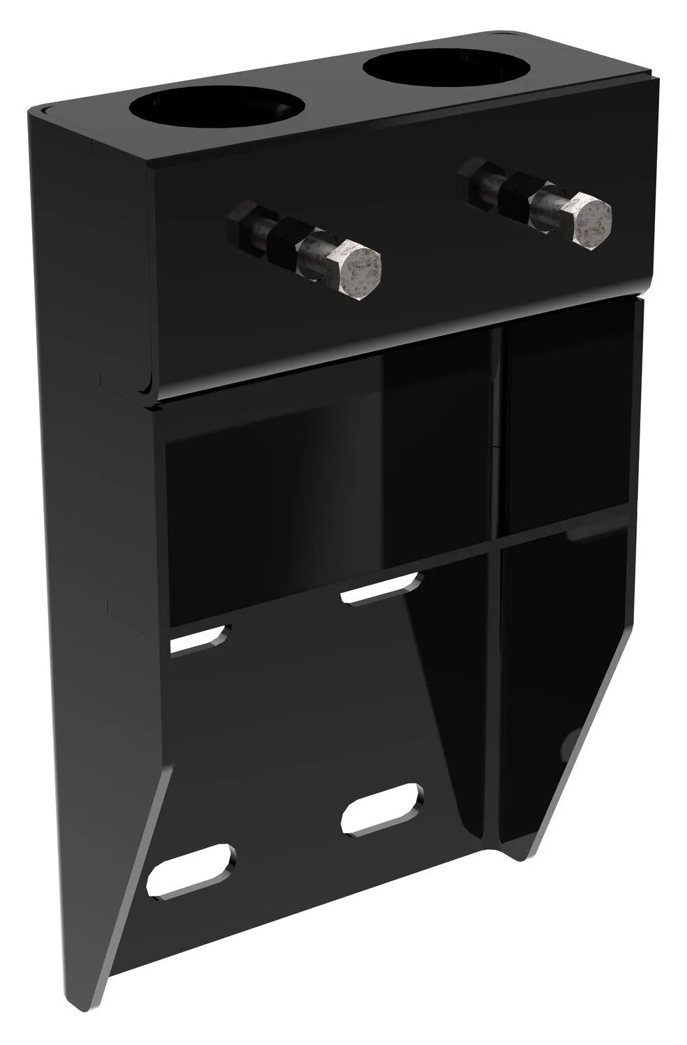 Vestil VDKR-VM2-BK steel safety railing