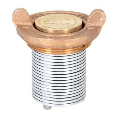 Vestil VENT-V drum vent shown from an alternate angle