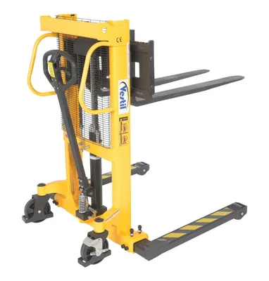 Vestil VHPS-2000-AA-35 manual & electric stacker shown from an alternate angle