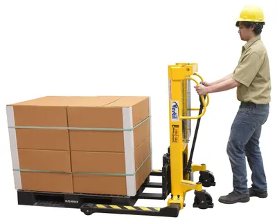 Vestil VHPS-2000-AA-35 manual & electric stacker shown from an alternate angle