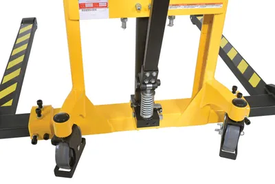 Vestil VHPS-550-AA-F72 manual & electric stacker shown from an alternate angle