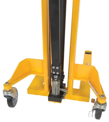 Vestil VHPS-NM-1000-FF manual & electric stacker shown from an alternate angle