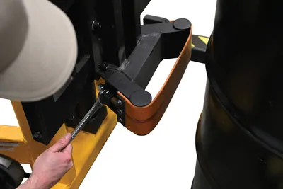Vestil VHPS-NM-AA-SDG manual & electric stacker shown from an alternate angle