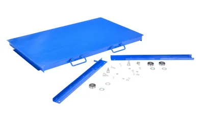 Vestil Steel Additional Shelf 32 In. Length 1,500 Lb. Capacity For VRSOR Models Blue
