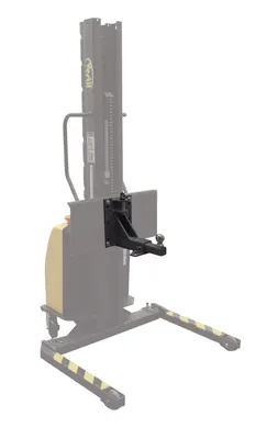 Vestil Steel Single Ball Hitch Attachment for Manual Winch Stacker