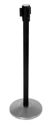 Vestil WEB-P indoor personnel guidance barrier shown from an alternate angle