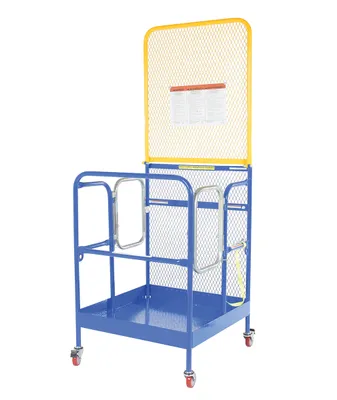 Vestil WP-3636-CA-84B-DD work platform shown from an alternate angle
